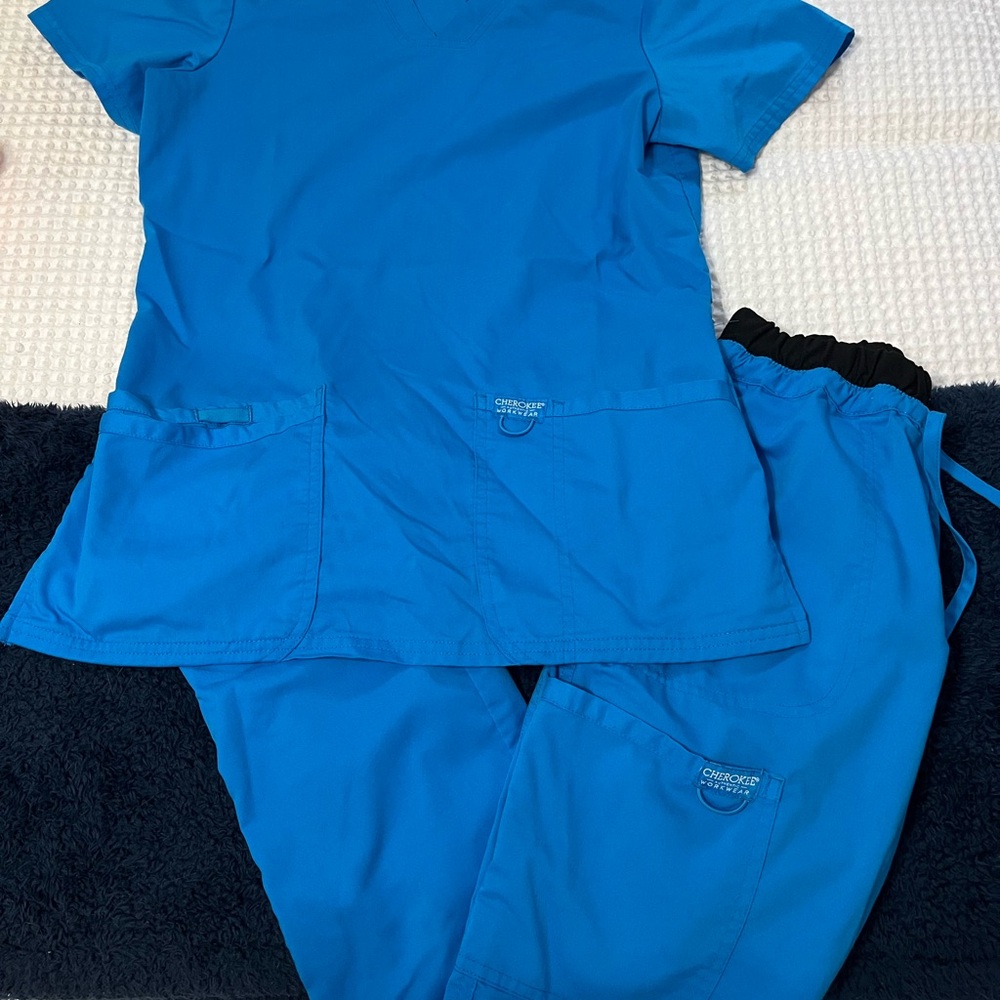 Cherokee Blue Scrubs